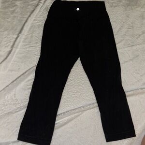 Cropped lululemon align leggings